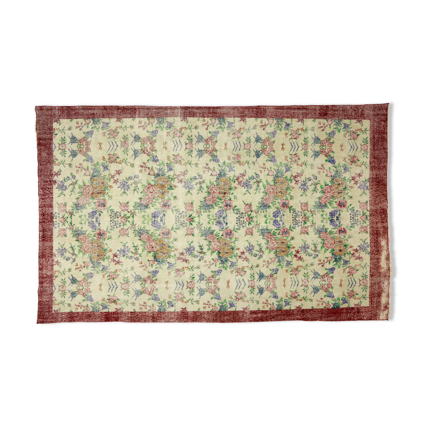 Tapis vintage anatolien fait main 322 cm x 198 cm