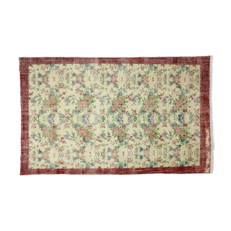 Anatolian handmade vintage rug 322 cm x 198 cm