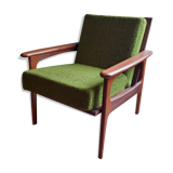 60's scandinavian teak chair