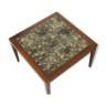 Table basse carré carrelée
