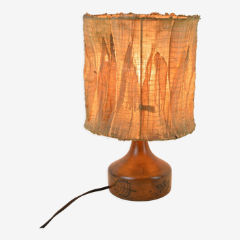 Lampe orange Jacques Blin