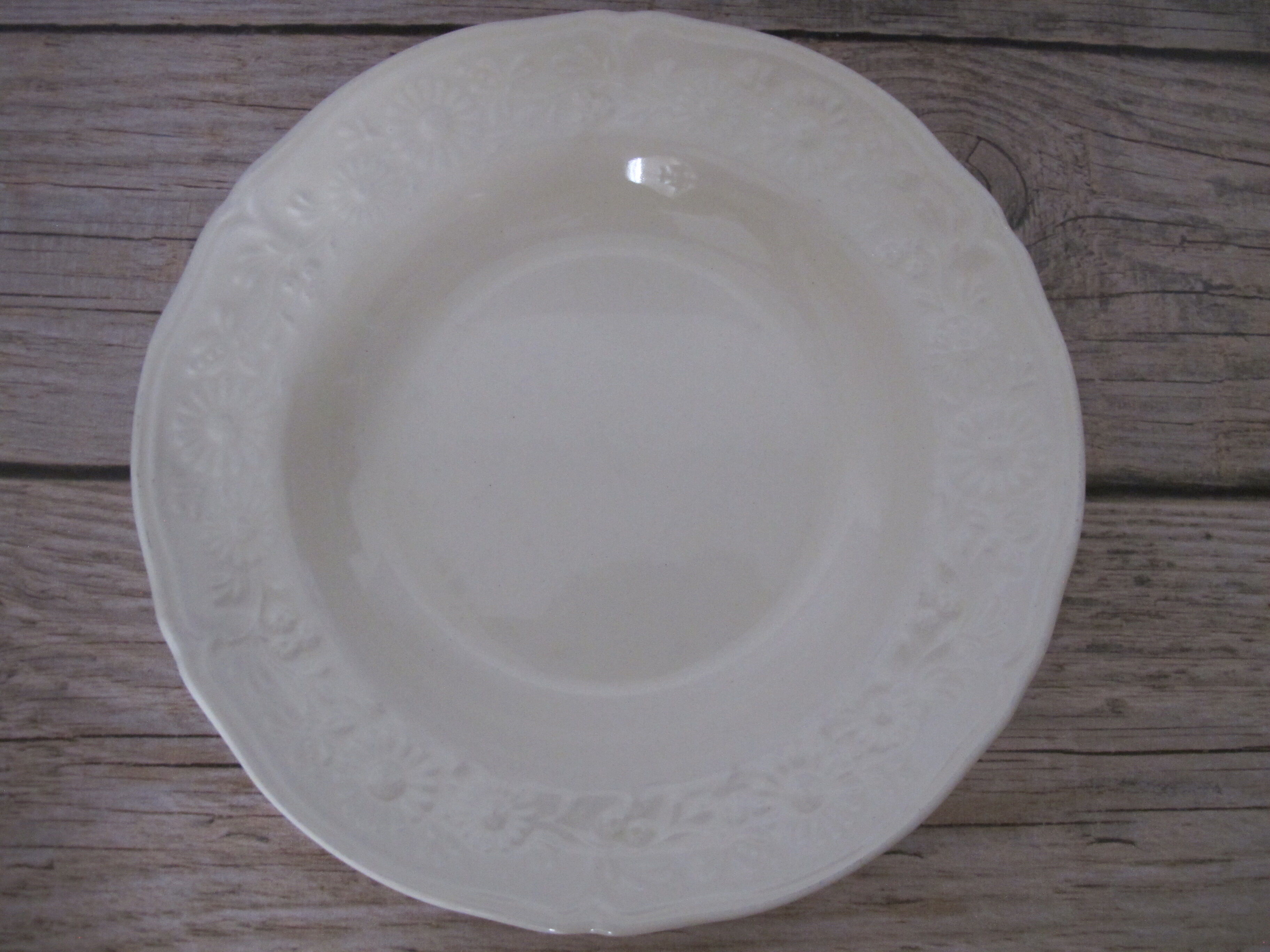 Lot 6 assiettes Gien Pont aux Choux