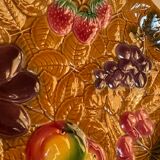 Old barbotine dessert service