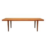 Table basse en teck, design danois, années 1970, fabricant : Severin Hansen