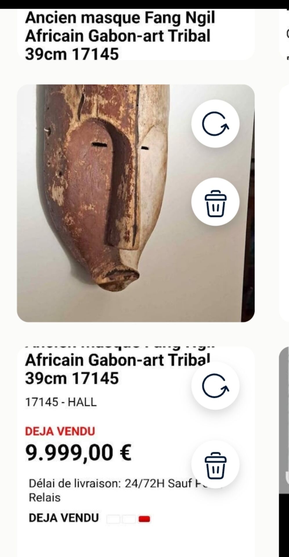 African fang mask early 20th century #statue #tribes #lega