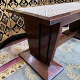 Bench in canework art deco period