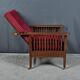Morris chair in Mahogany, Arts & Crafts style – Early 20th century
