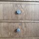 Armoire asymétrique art déco en chêne (restaurée)