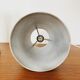 Set of 2 large Mid Century Modern perforated brass pendant lamps