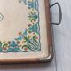 Petit plateau cuisine ancien en bois