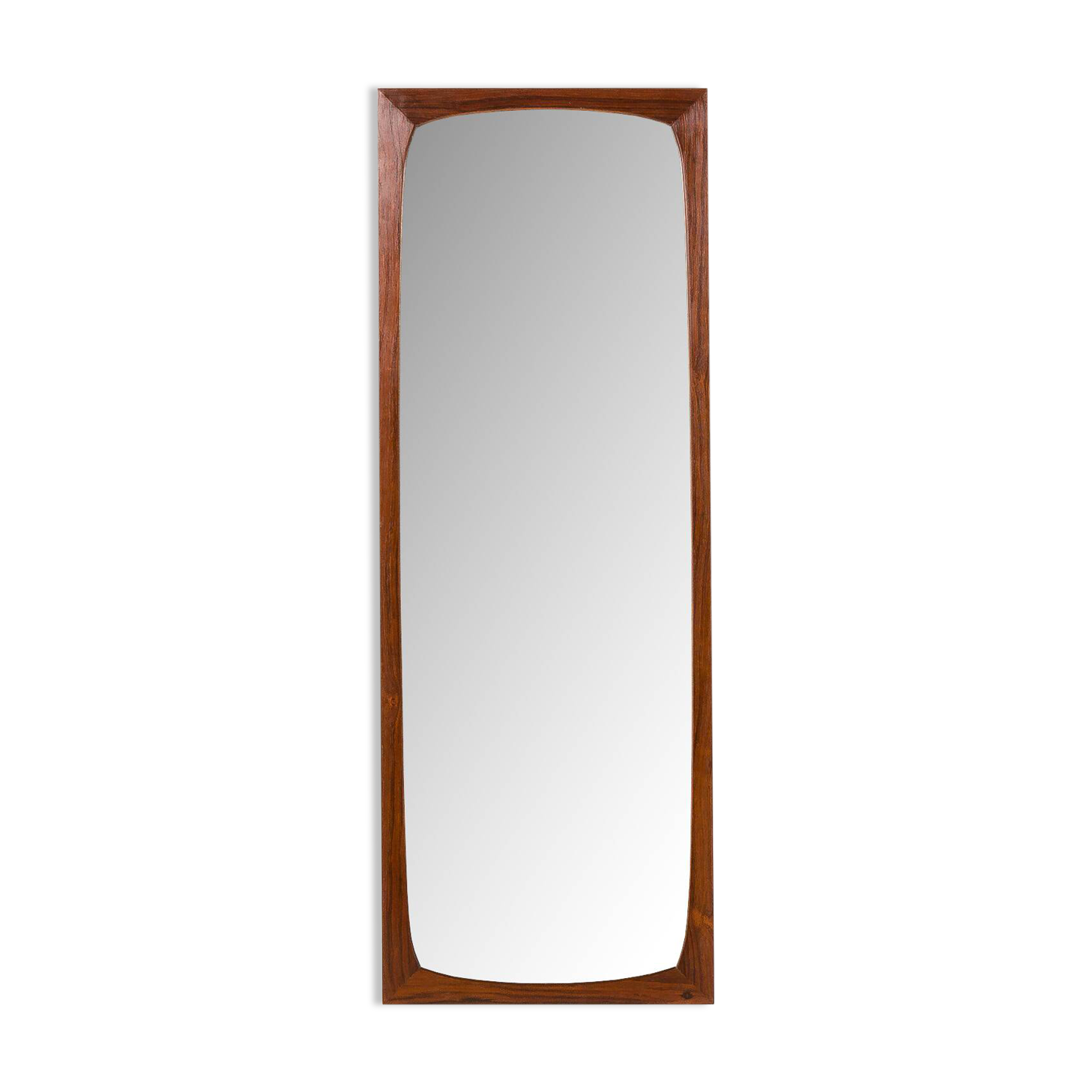 Danish rosewood full size mirror attr. to Aksel Kjersgaard, 1960s