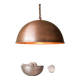 Handmade copper suspension