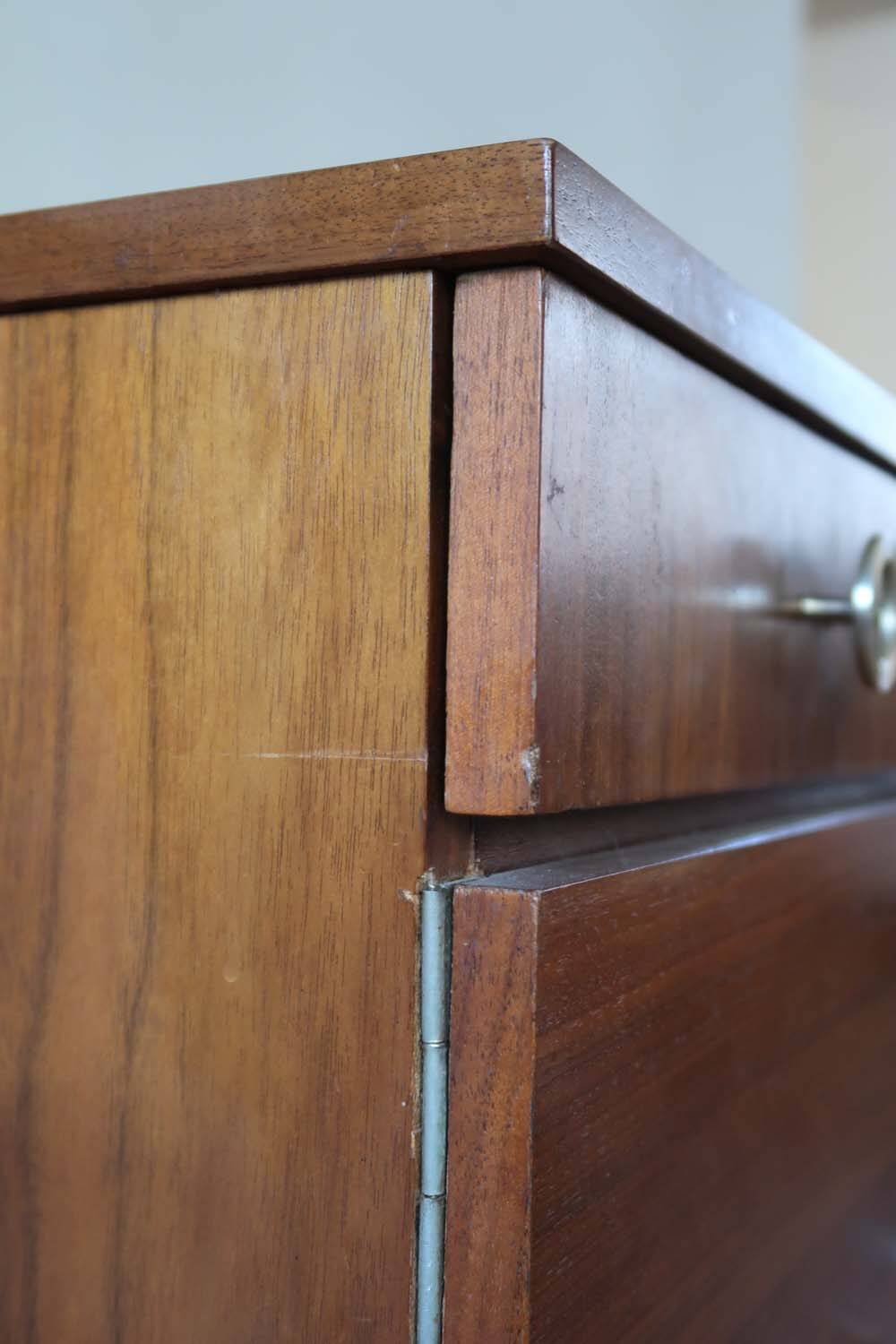 Vintage shoe cabinet