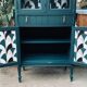 Art deco glass buffet