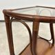 Bamboo side table in Mid-Century Modern style by Gervasoni