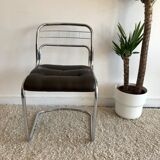 Lot of 6 chairs cantilever 70s