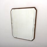 Scandinavian pine mirror, Sweden, 1950, 52cm x 52cm