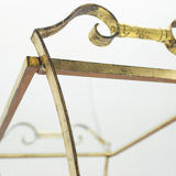 Wheeled service gilded iron glass Ramsay 1940