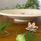 Antique salad bowl on a pedestal in BADONVILLER earthenware