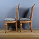 Paire de chaises en chêne, style Louis-Philippe, milieu XXème