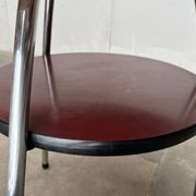 Mid-century German tubular steel table by Mauser Werke Waldeck.
