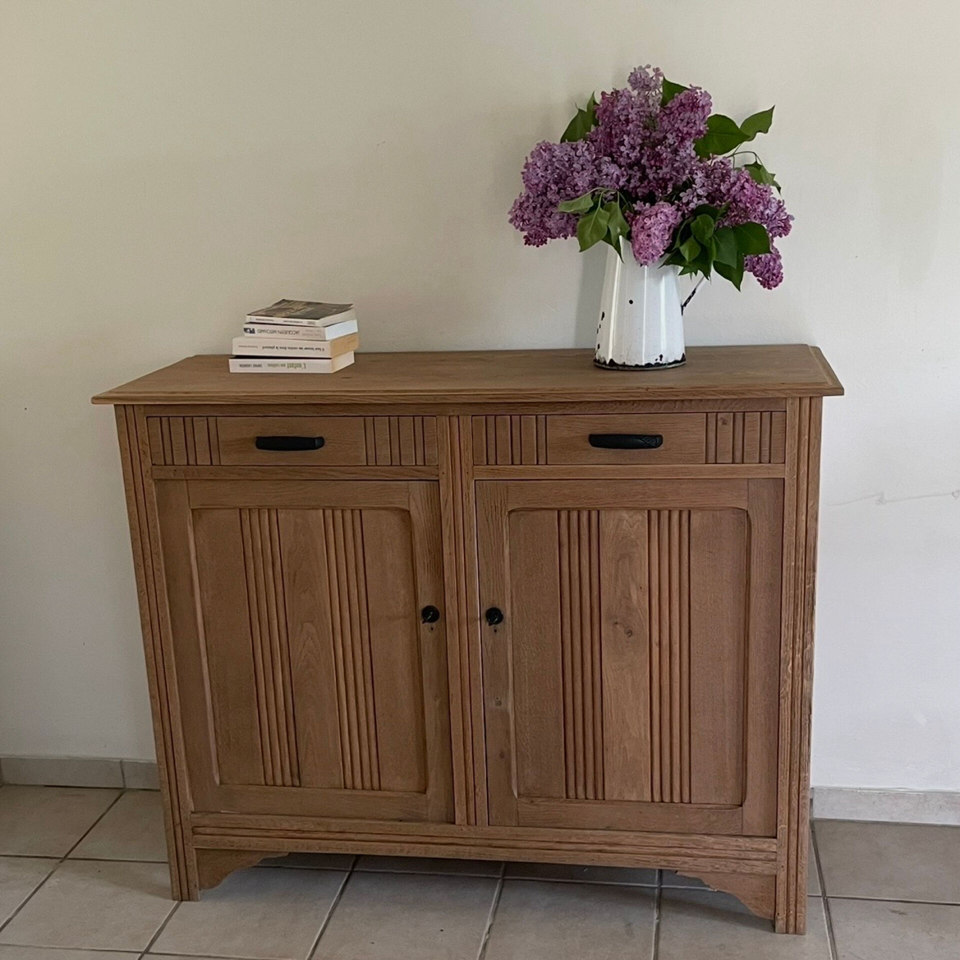 Solid oak sideboard