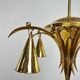 Lustre en laiton de la sécession viennoise par Dagobert Peche