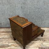 Library staircase with concealed toilet function