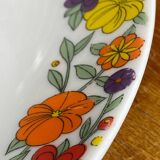 Two large round Bavaria porcelain dishes
