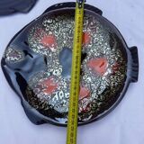 5 fish plates by Marius Giuge for Vallauris
