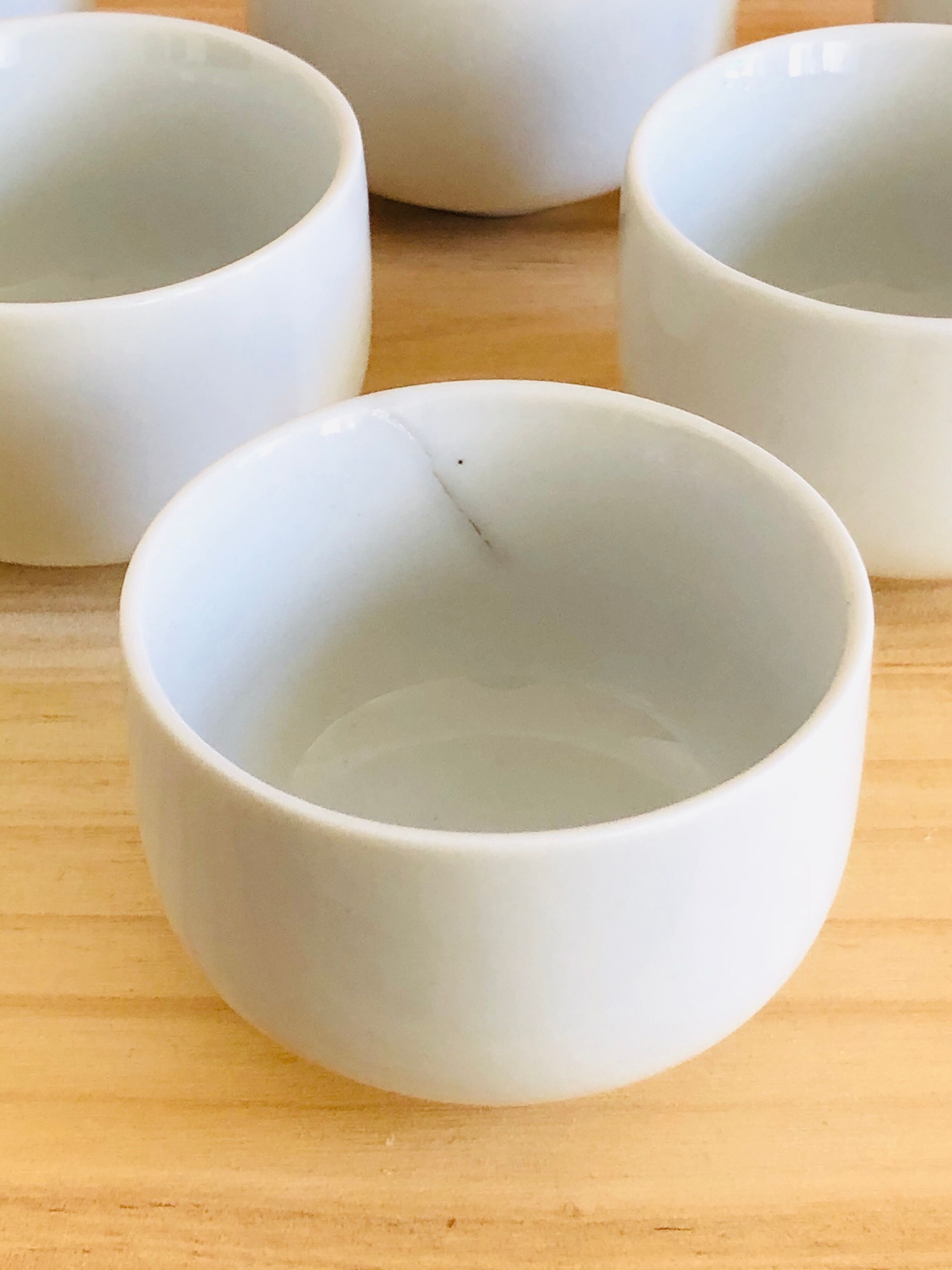 Set of 6 Japanese tea cups