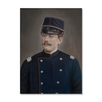 Portrait homme 1900 tirage d’art