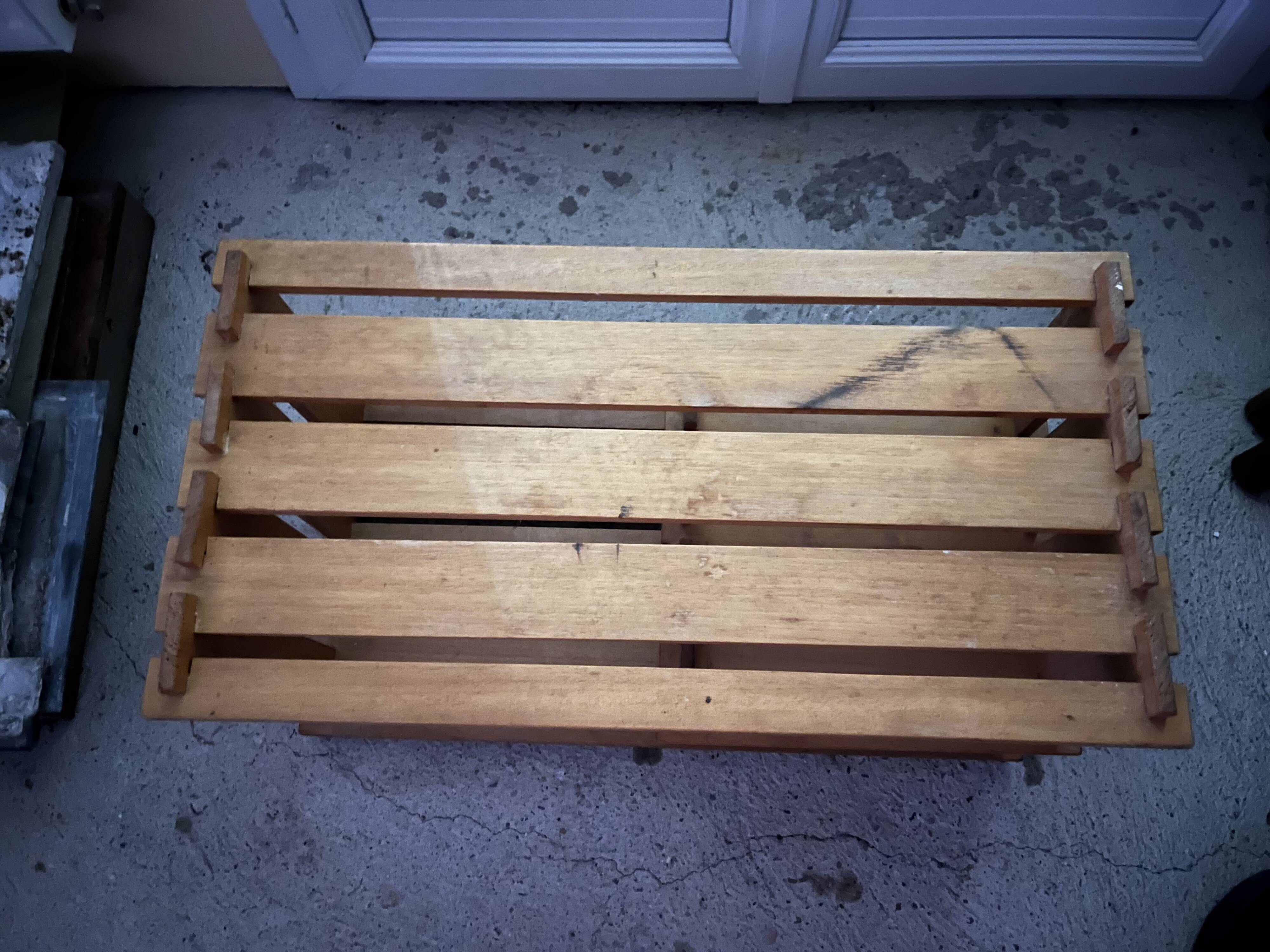 Vintage pine TV unit