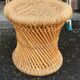 Tabouret bambou et corde