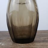 Smoked glass decanter