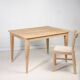 Vintage light oak table