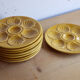 Set of 8 Proceram oyster plates