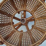 Rattan and cane suspension