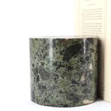 Green marble cylindrical bookhouse, 70s