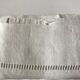 Pair of shortsowing pillowcase in linen wire without monogram