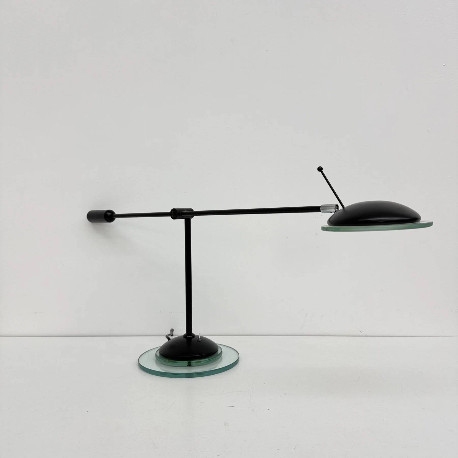 Lampe de bureau minimaliste Herda postmoderne, années 1980