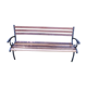 Cast-iron garden bench