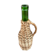 Rattan bottle with handle