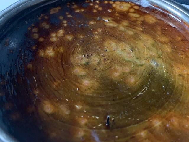 2 handmade tamegroute dishes, Morocco