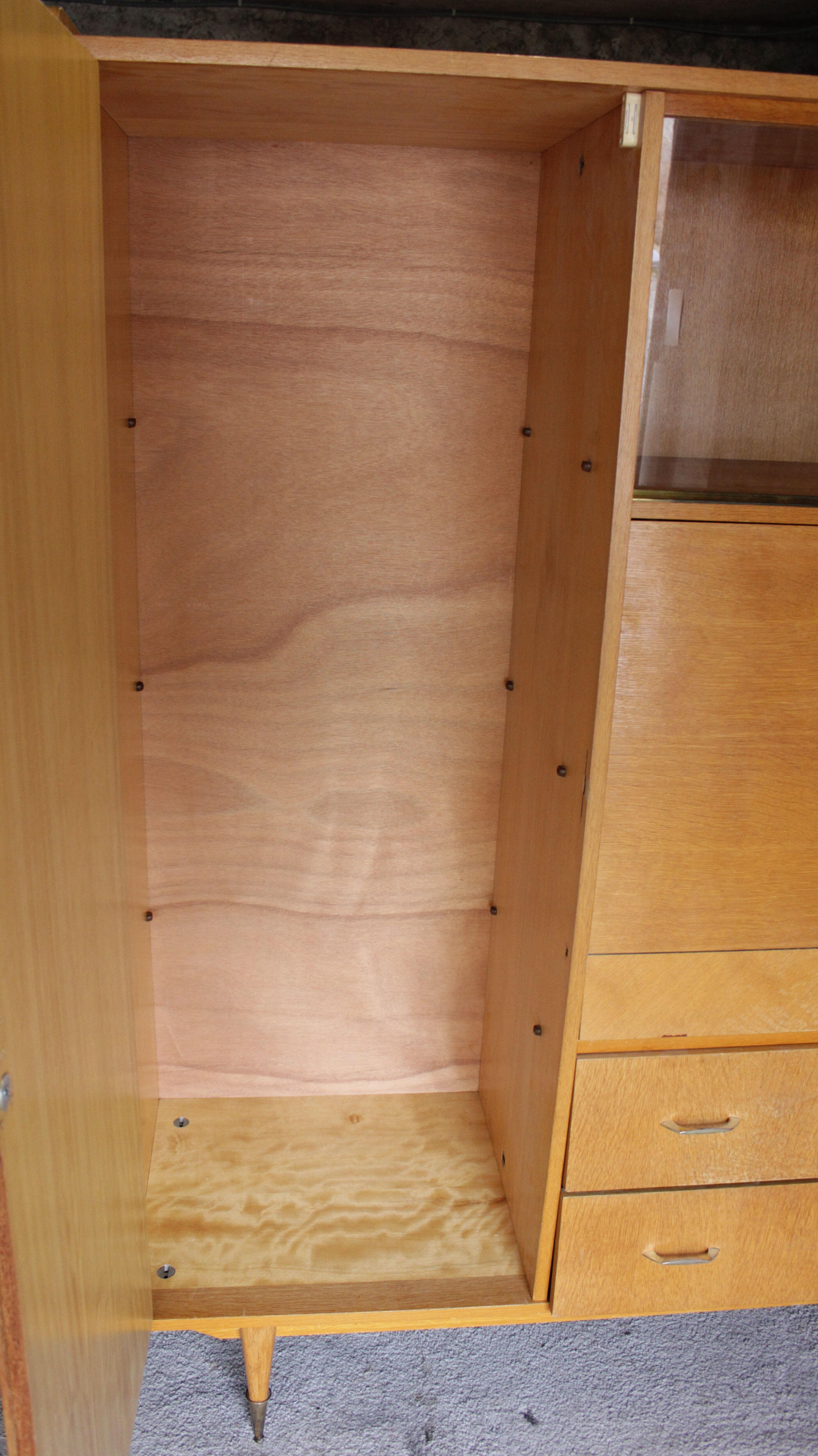 Vintage Secretary Cabinet - 60s