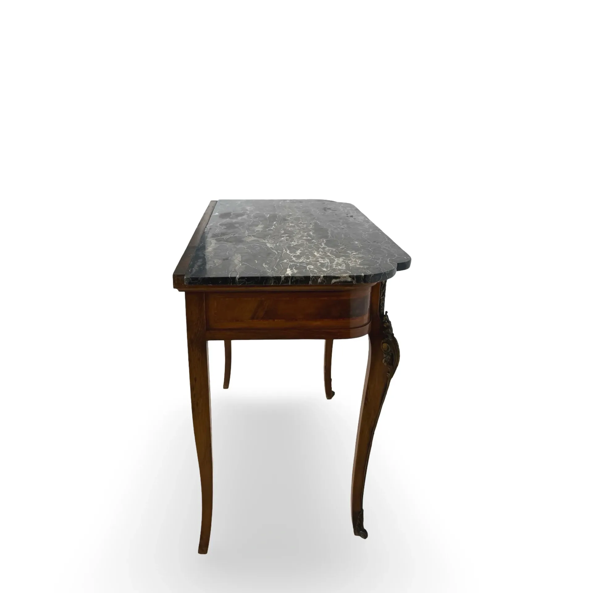 Console Table with Marble Top – 19th Century