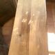 Petite console en noyer epoque art deco
