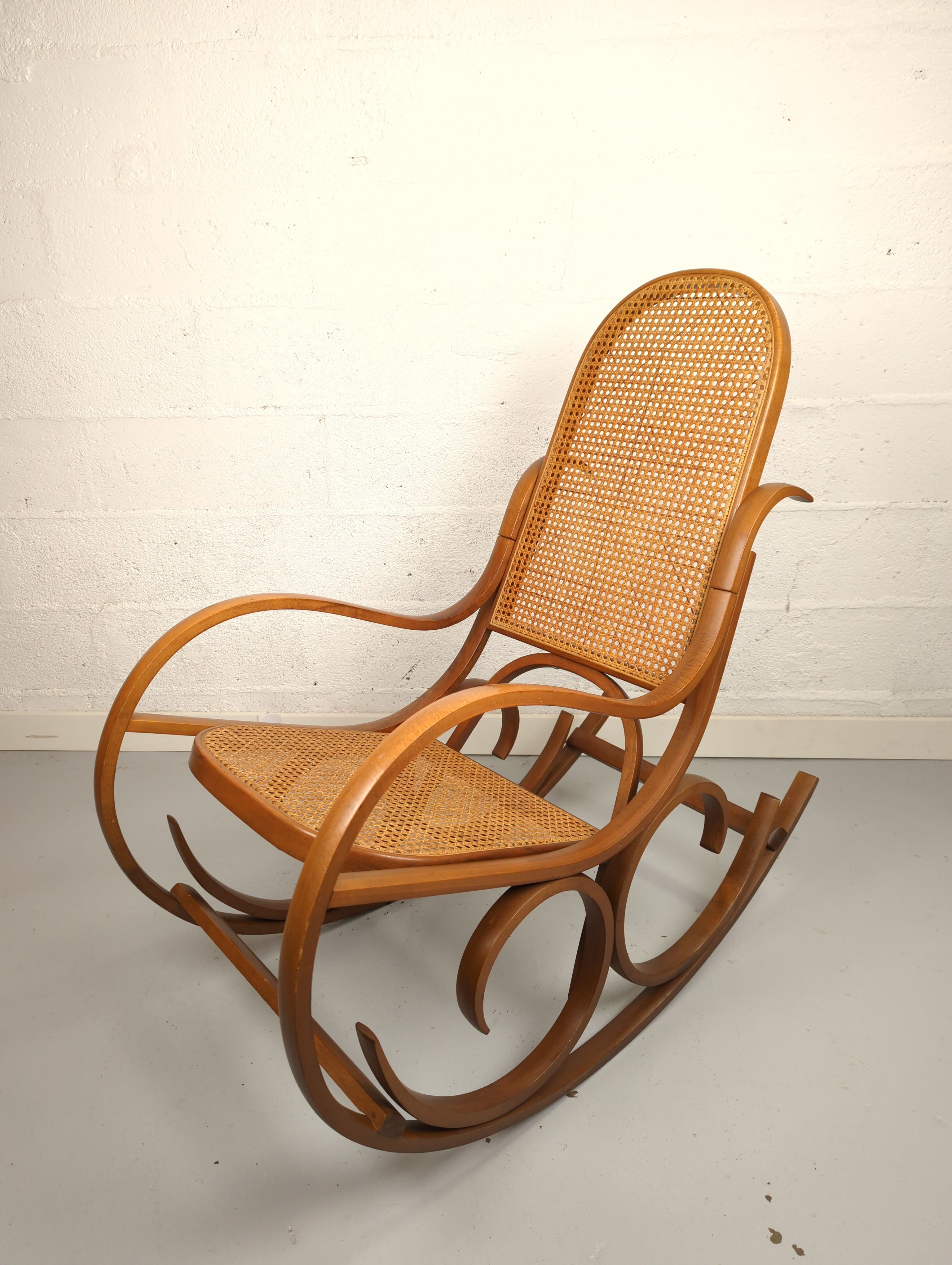 Rocking-chair by Luigi Crassevig