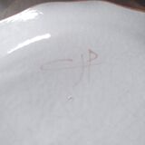 Ceramic plates. 70s/80s Work inspired by the 16th and 17th centuries.