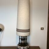 Floor lamp with its lampshade